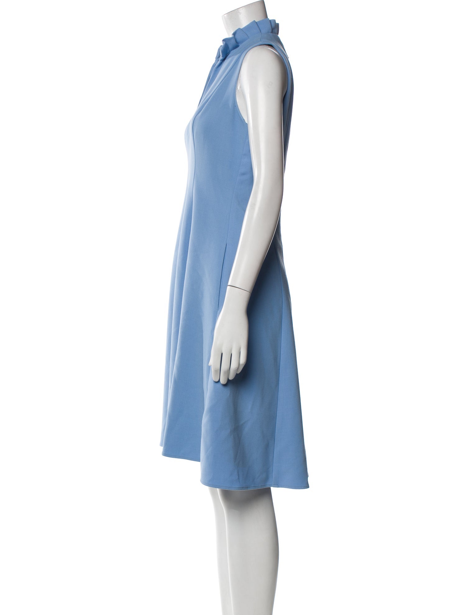 Black Halo V-Neck Knee-Length Dress